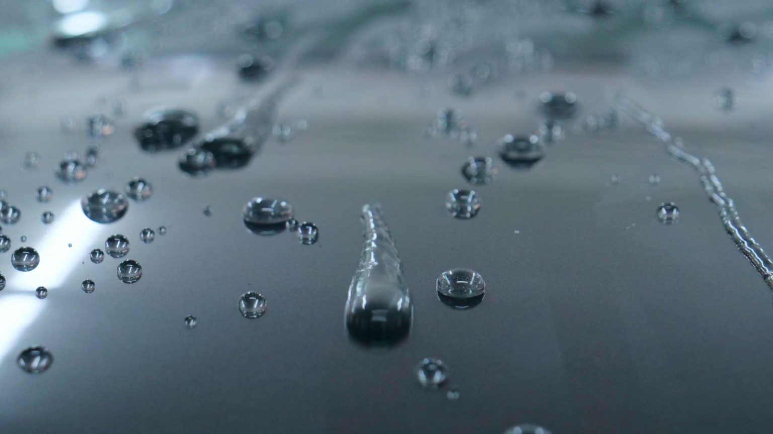 hard water spots