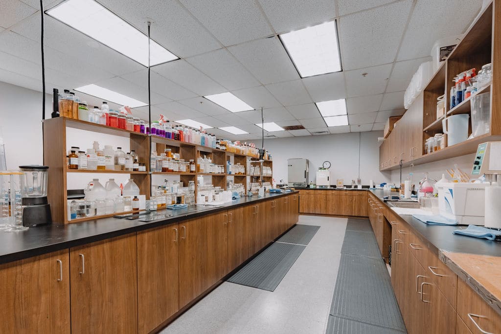 chemistry lab for ECP research & development