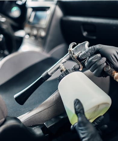 vehicle interior product application